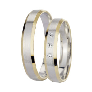 Cilor Eheringe/Trauringe Perfect Love HR-137A Gelbgold/Weißgold