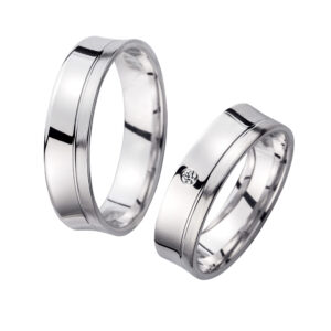 Cilor Eheringe/Trauringe Perfect Love HR-18A Weißgold