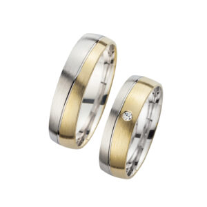 Cilor Eheringe/Trauringe Perfect Love HR-19A Gelbgold/Weißgold