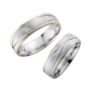 Cilor Eheringe/Trauringe Perfect Love HR-252A Gelbgold/Weißgold