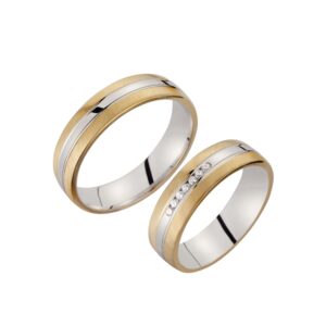 Cilor Eheringe/Trauringe Sieger Limited Edition SR-01 Gelbgold/Weißgold