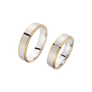 Gelbgold weißgold ring sr 31
