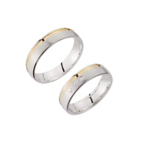 Eheringe/Trauringe Sieger Limited Edition SR-72 Gelbgold/Weißgold