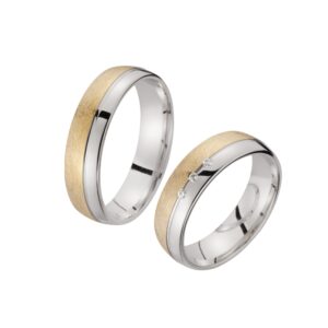 Eheringe/Trauringe Sieger Limited Edition SR-77 Gelbgold/Weißgold