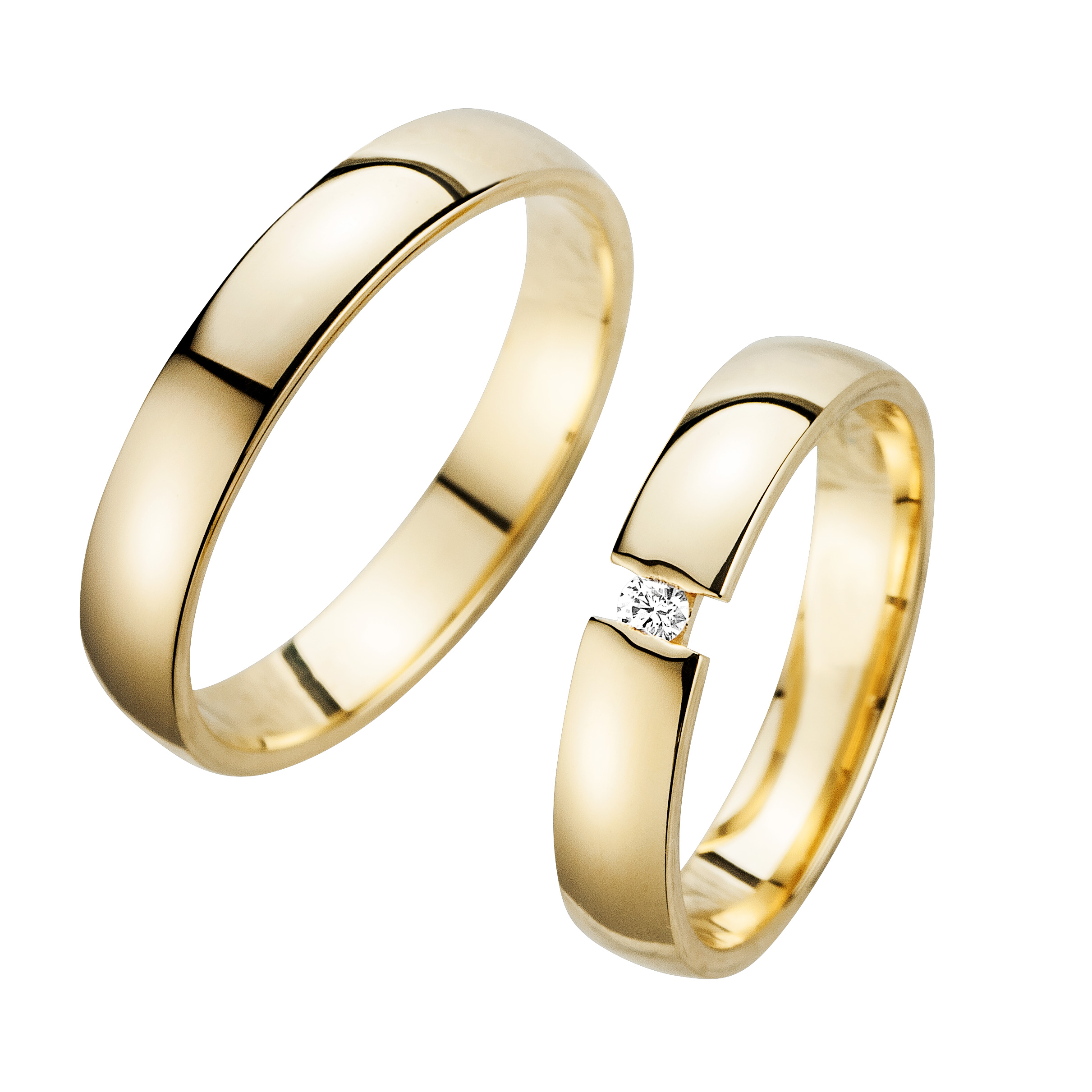 cilor Eheringe PERFECT LOVE — Gelbgold